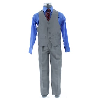 Foto 3 | Traje Para Niño Chicos Olé 2378 Gris Formal