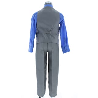 Foto 4 | Traje Para Niño Chicos Olé 2378 Gris Formal