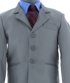 Foto 7 | Traje Para Niño Chicos Olé 2378 Gris Formal
