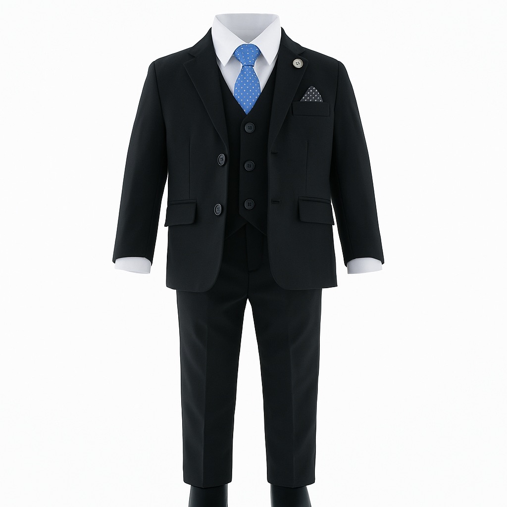 Foto 1 | Traje Para Niño Chicos Olé 2387 Negro Formal