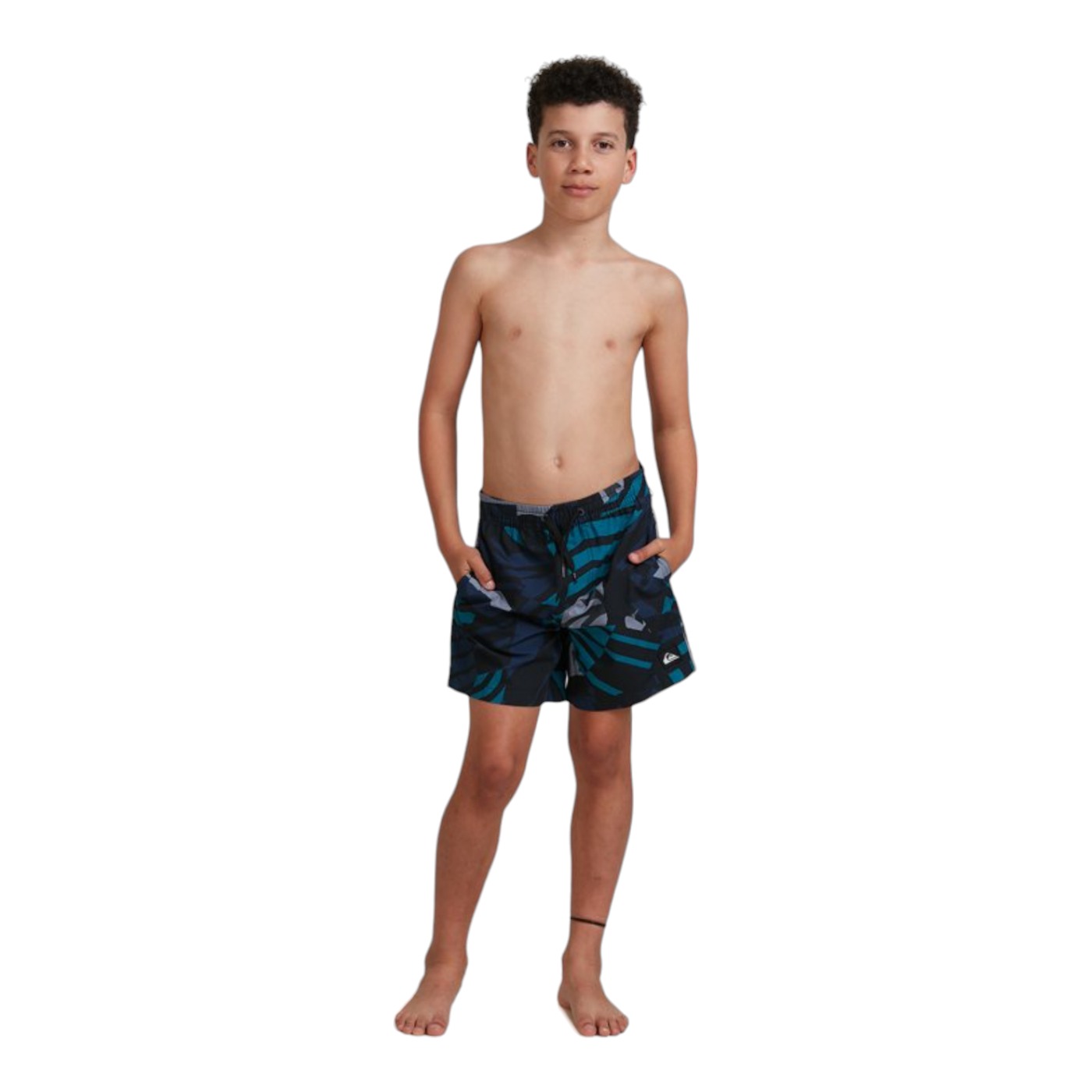 Foto 5 pulgar | Traje de Baño Quiksilver Negro para Niño