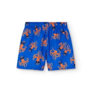 Foto 2 | Bañador Azul Boboli con Estampado para Niño