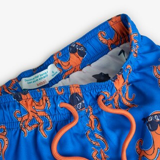 Foto 3 | Bañador Azul Boboli con Estampado para Niño