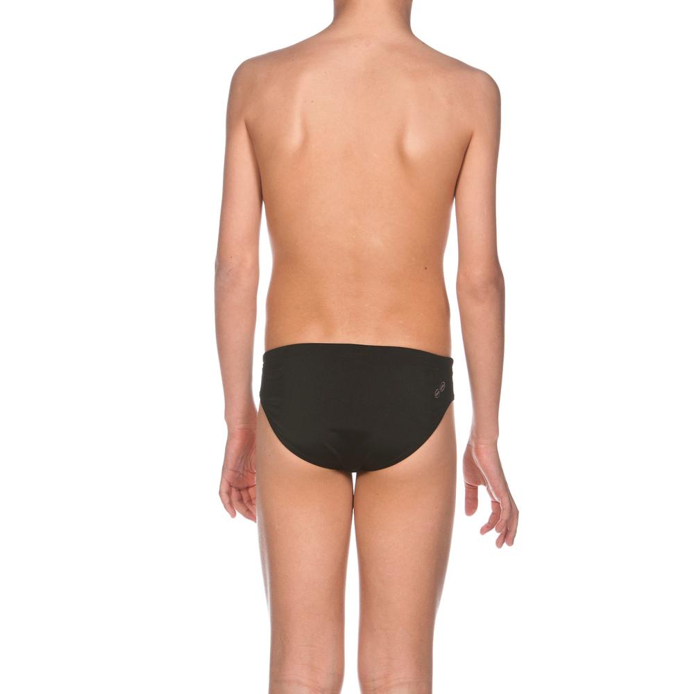 Foto 6 pulgar | Traje de Baño Arena Solid Brief Jr Negro para Niño