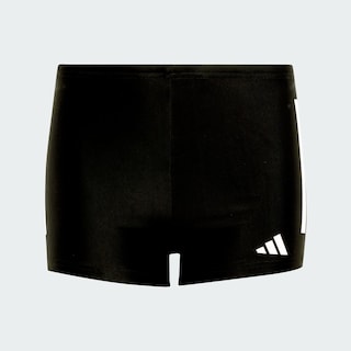 Foto 3 | Shorts De Natación 3 Franjas Niños Adidas Negro Niños