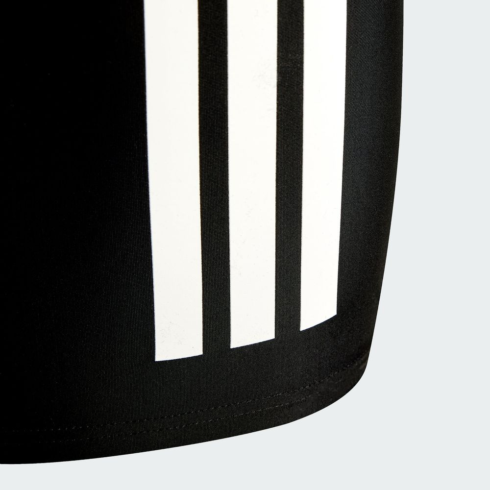Foto 7 | Shorts De Natación 3 Franjas Niños Adidas Negro Niños