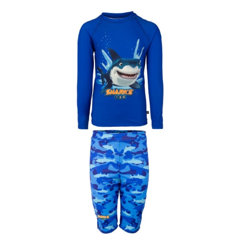 Foto 2 pulgar | Traje De Baño Wetsuit Blue Camouflage Talla 10