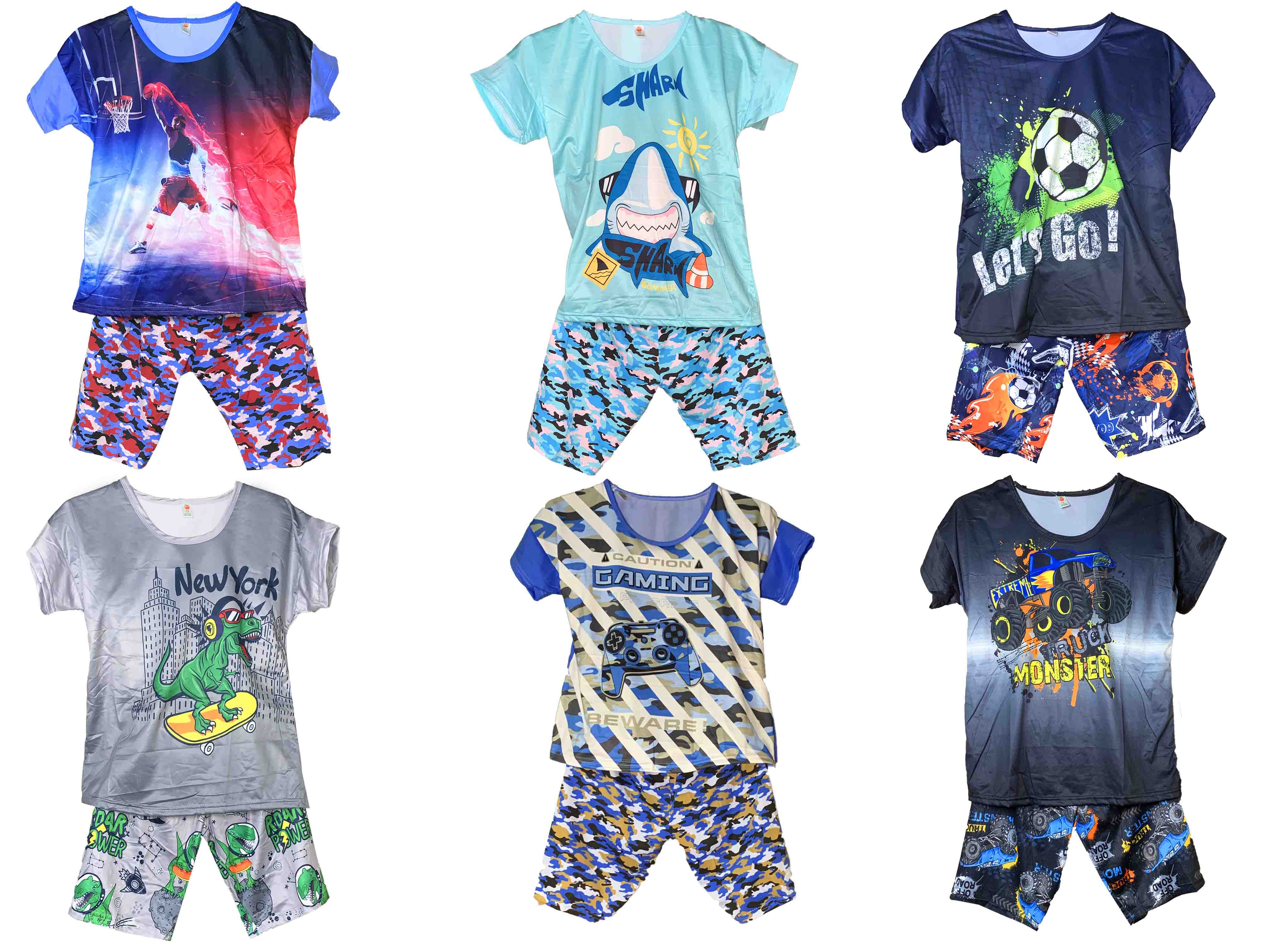 Foto 3 pulgar | Pijama Tatys Fashion Con Diseños Divertidos Para Niño