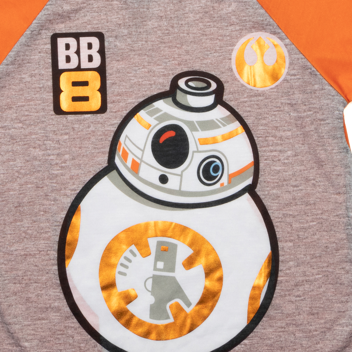 Foto 4 pulgar | Pijama Lego Star Wars BB-8 color Naranja para Niño 2 Piezas