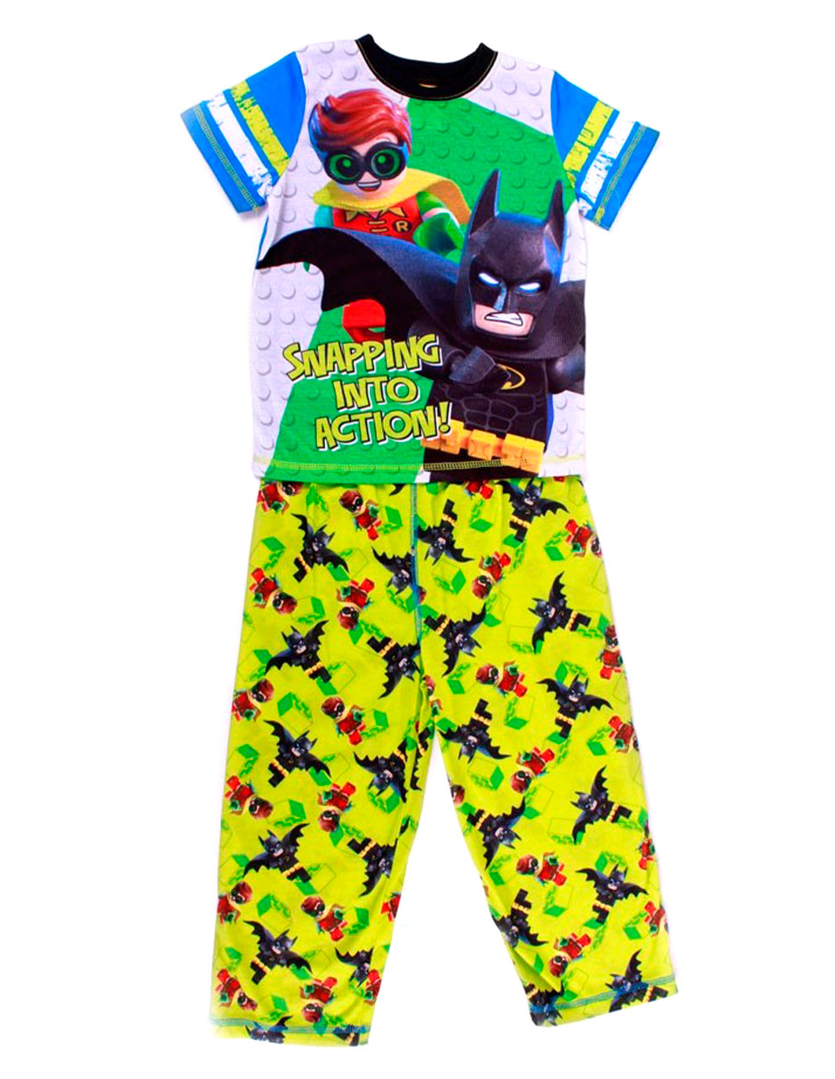 Foto 2 pulgar | Pijama Lego color Verde para Niño