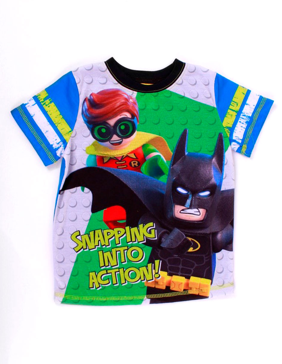 Foto 3 | Pijama Lego color Verde para Niño