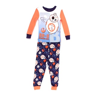 Foto 1 | Pijama Lego Star Wars color Azul y Naranja para Niño 2 Piezas