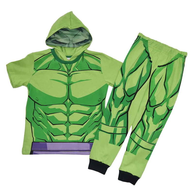 Pijama Hulk Carsatoons 2pjav01 color Verde