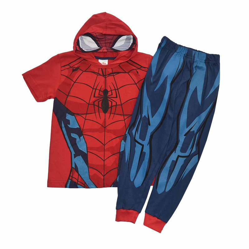 Foto 2 pulgar | Pijama Spiderman Carsatoons 0pjaz33 color Rojo