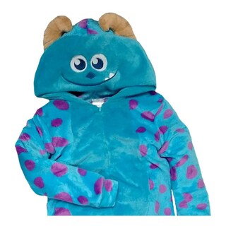 Foto 3 | Mameluco con Gorro Bordados Disney Azul