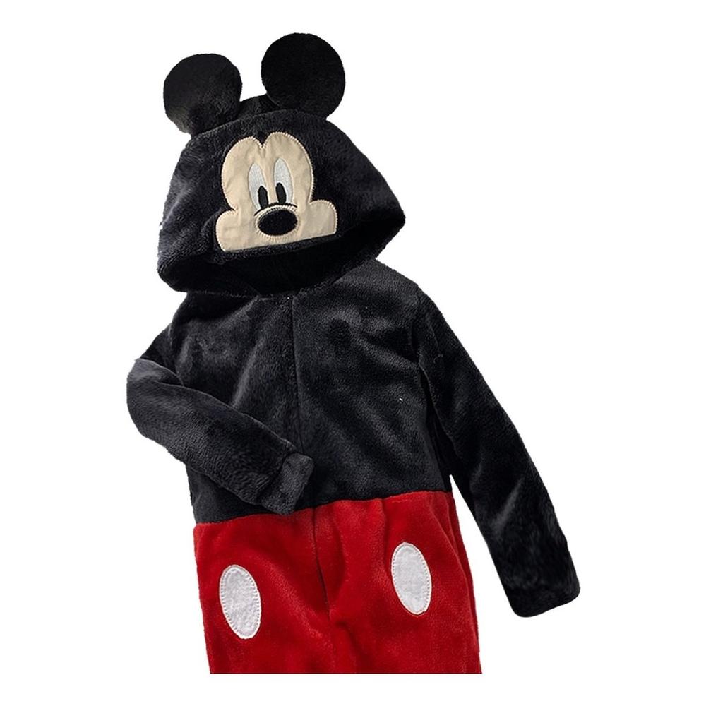 Foto 4 pulgar | Mameluco Con Gorro Bordados Disney Para Niño Color Rojo