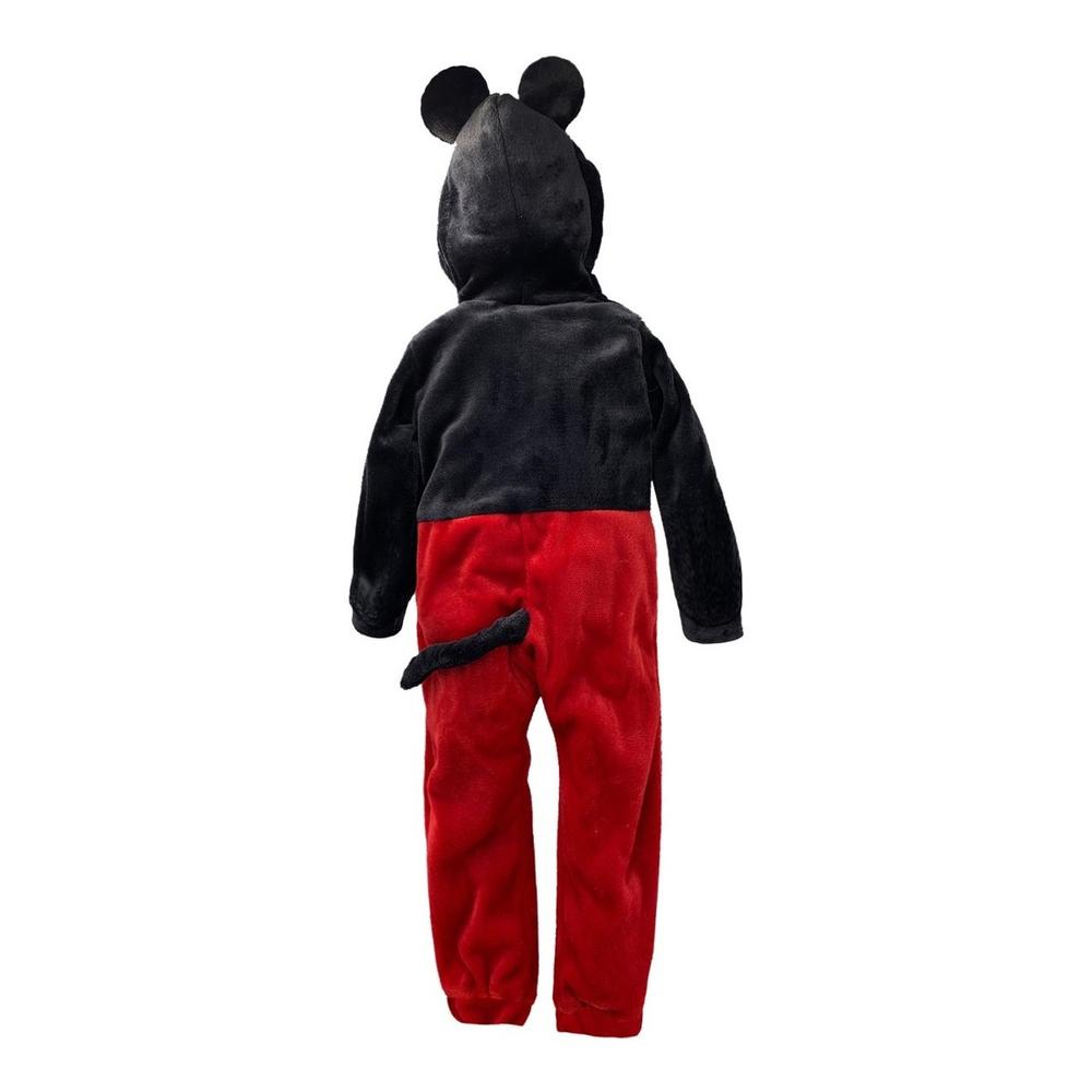 Foto 5 pulgar | Mameluco Con Gorro Bordados Disney Para Niño Color Rojo