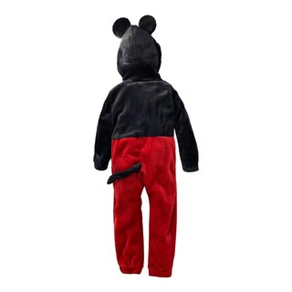 Foto 4 | Mameluco Con Gorro Bordados Disney Para Niño Color Rojo