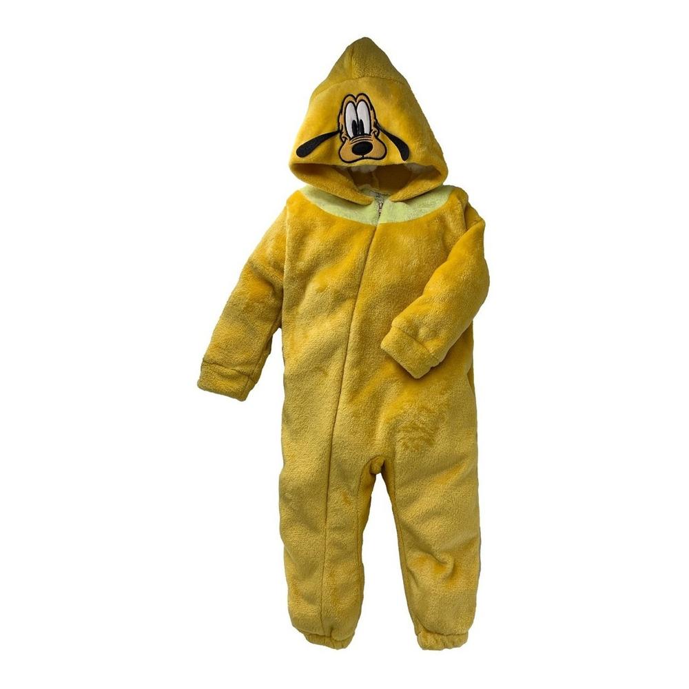 Foto 1 | Mameluco Disney MP9447 Amarillo Pluto sin Pie con Gorro