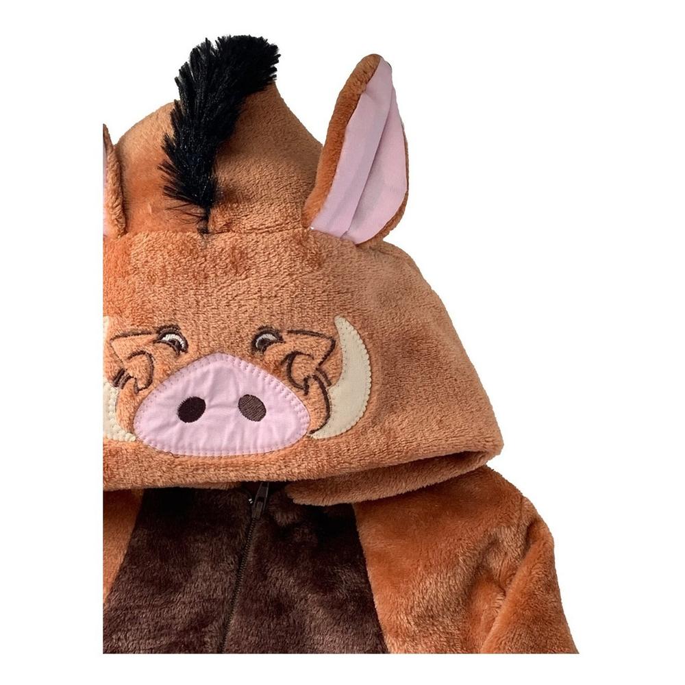 Foto 4 pulgar | Mameluco Disney Pumba Con Gorro Bordado para Bebé