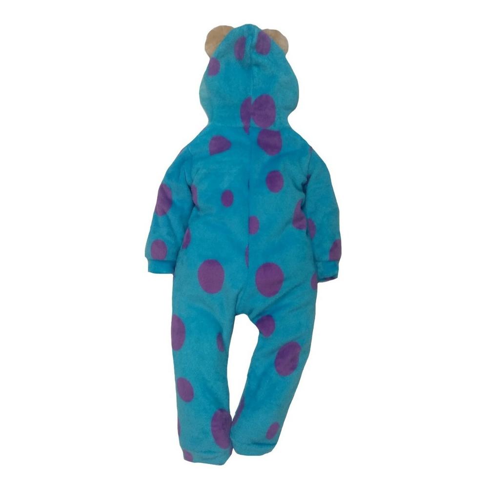 Foto 4 pulgar | Mameluco con Gorro Bordado Disney Monsters Sulley color Azul