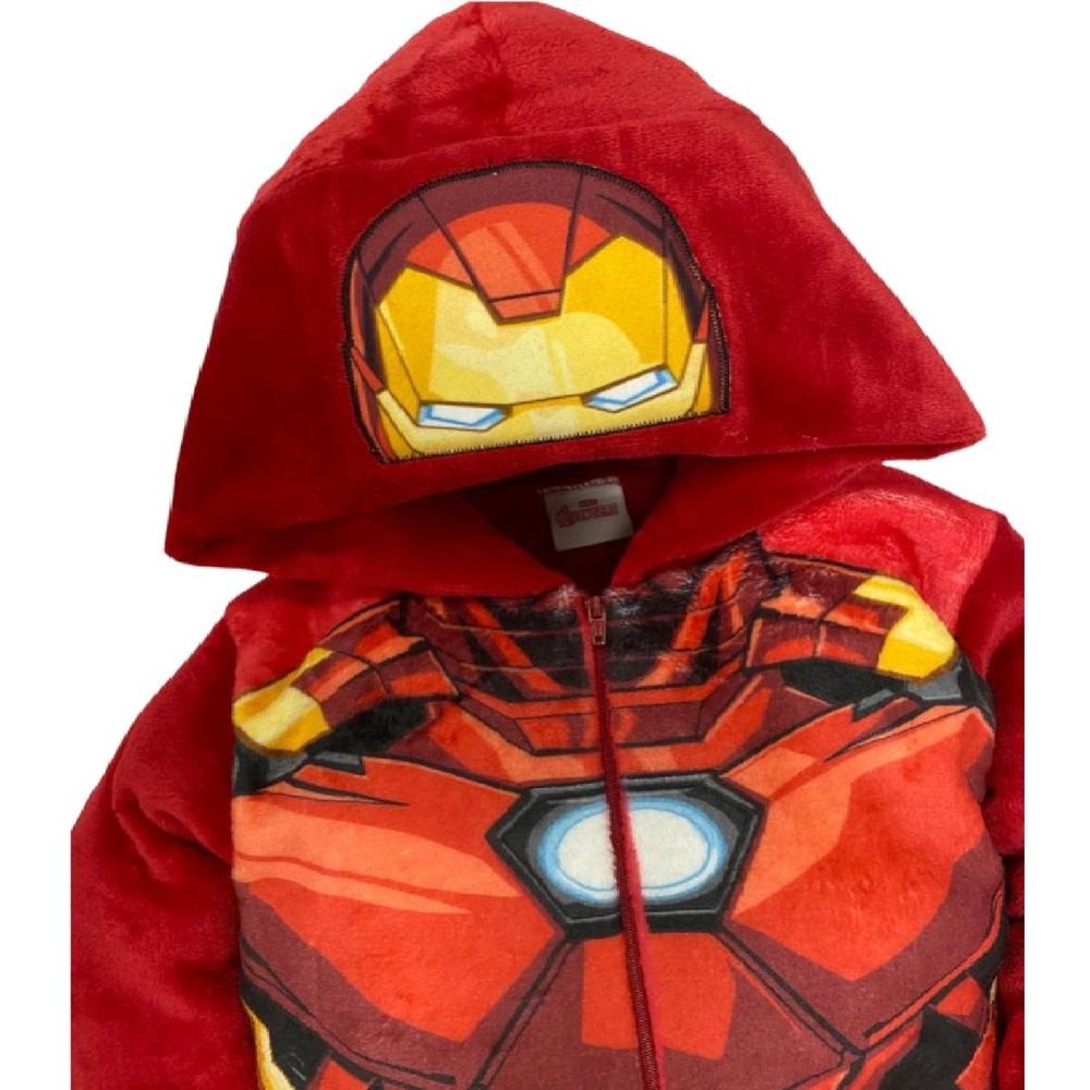 Foto 4 pulgar | Mameluco Marvel Iron-man Rojo para Niño