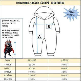 Foto 5 | Mameluco Marvel Iron-man Rojo para Niño