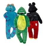 Mamelucos Disney Mickey, Rex y Sulley para Niño 3 Piezas
