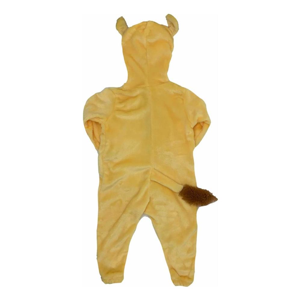 Foto 5 pulgar | Mameluco Disney Simba Con Gorro Bordado Amarillo
