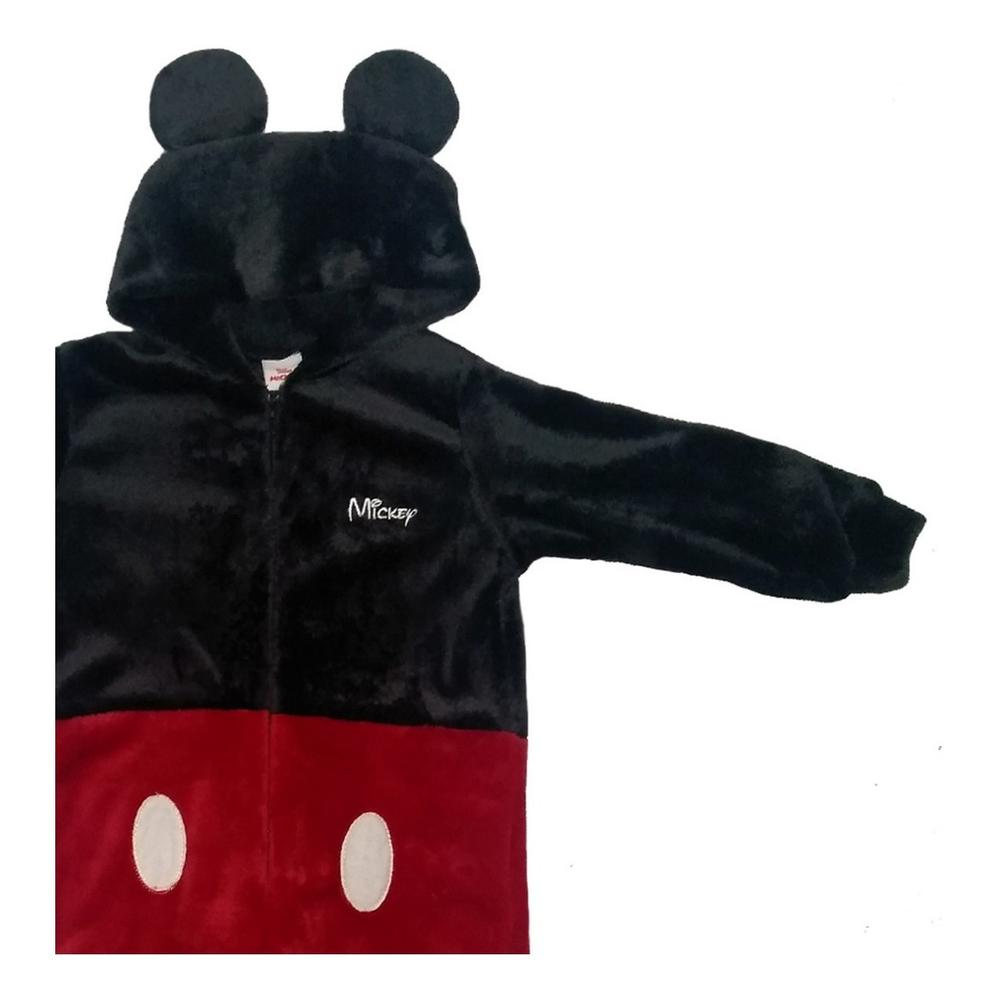 Foto 3 pulgar | Mameluco con Gorro Disney Mickey Rojo para Bebé