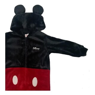 Foto 2 | Mameluco con Gorro Disney Mickey Rojo para Bebé