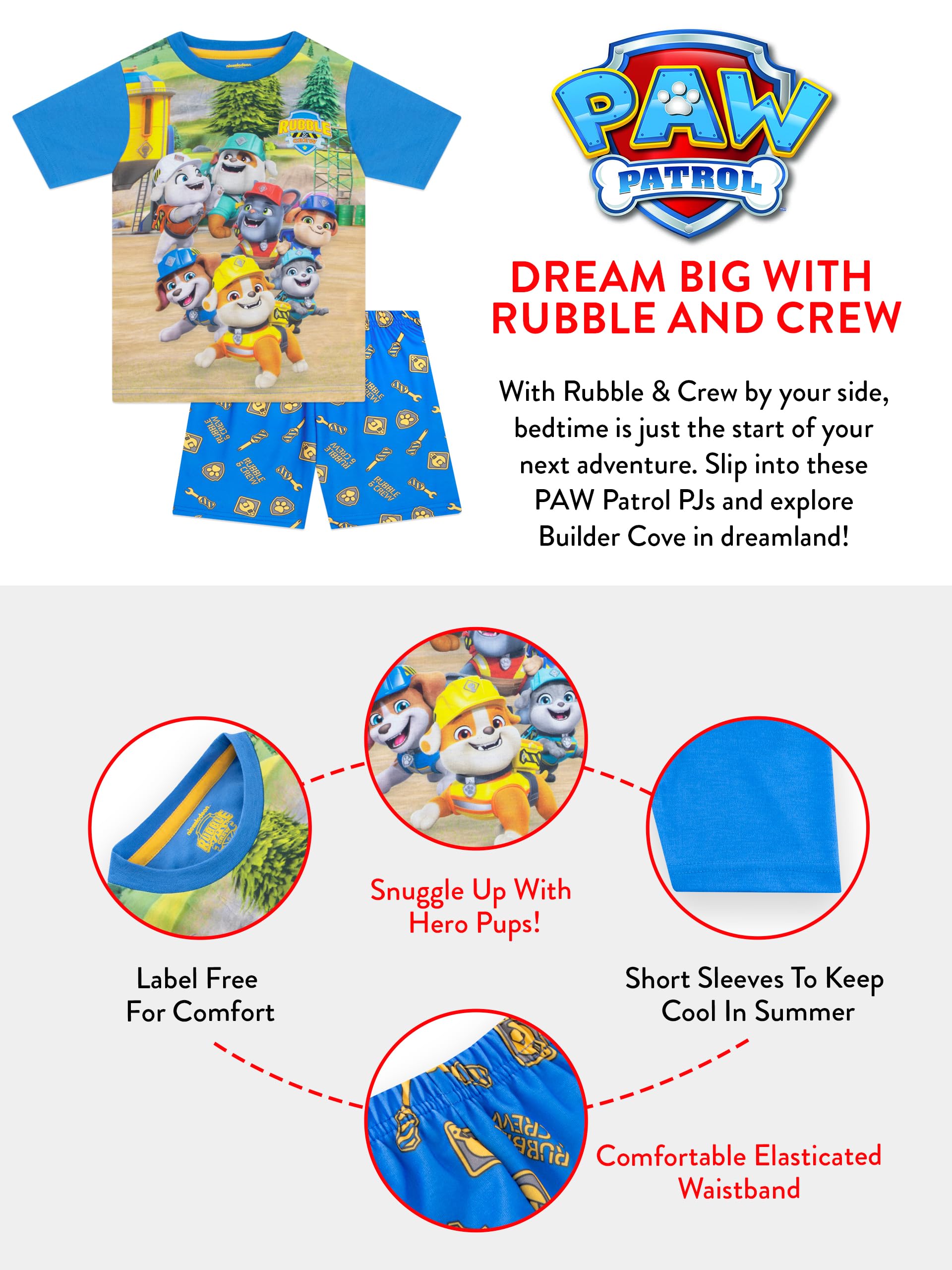 Foto 7 pulgar | Conjunto de Pijama Paw Patrol Azul para Niños  - Venta Internacional