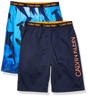 Foto 1 | Short de Pijama Calvin Klein Little Lounge Para Niños Paquete De 2 - Venta Internacional