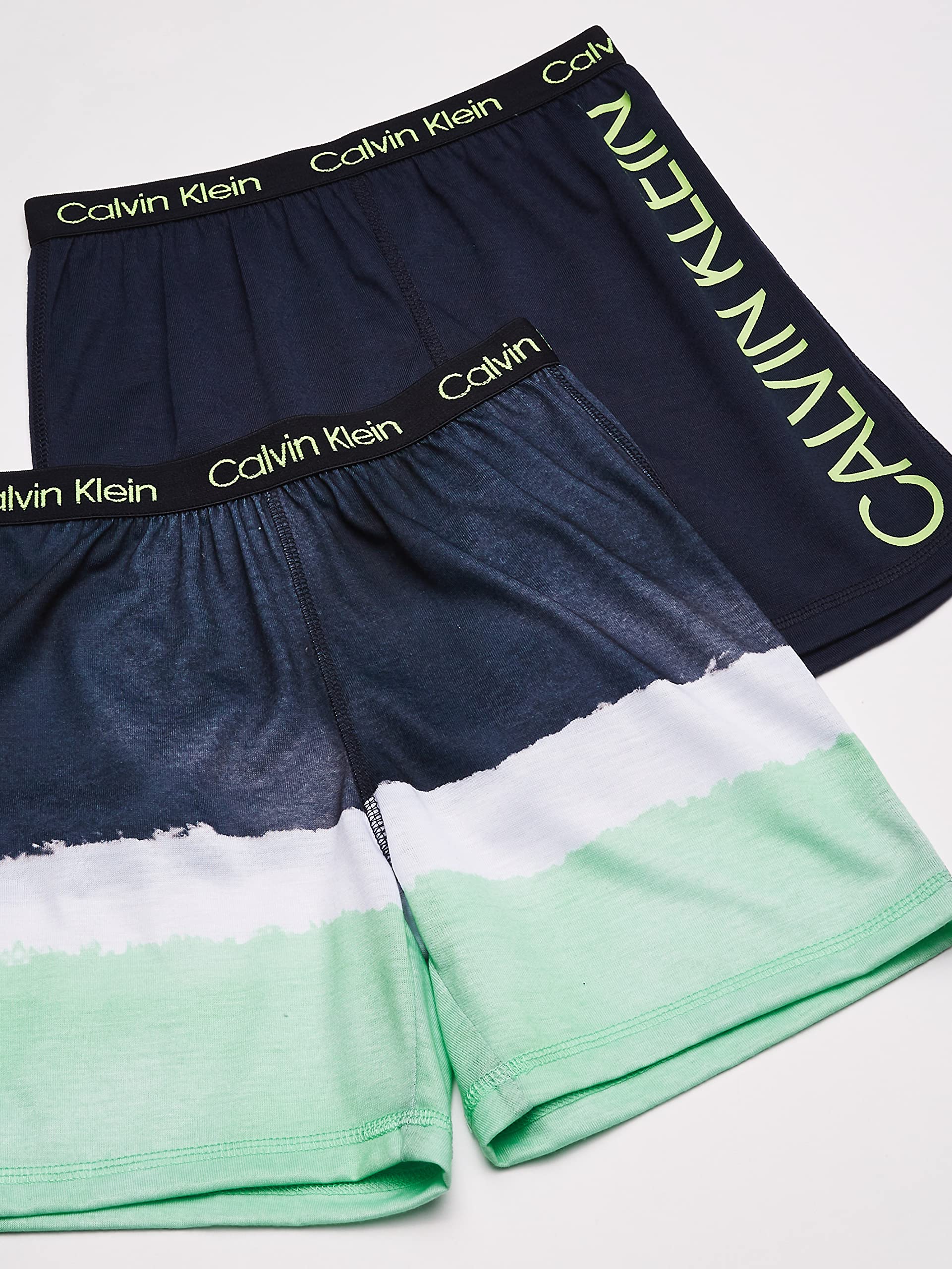 Foto 3 pulgar | Pantalones Cortos de Pijama Calvin Klein Boys Lounge Paquete de 2 Talla L - Venta Internacional
