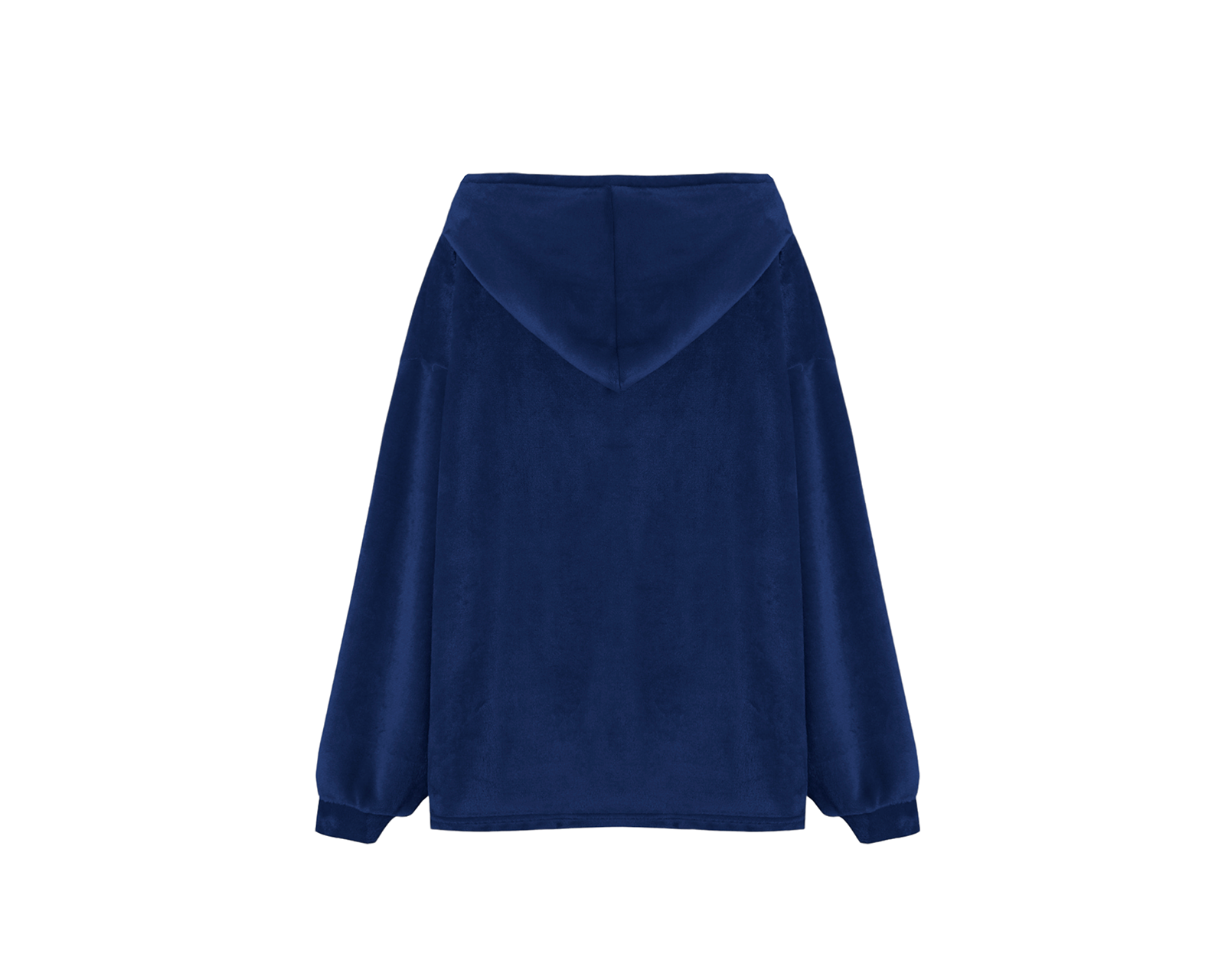 Foto 5 pulgar | Sudadera Cobija Infantil Unitalla, Térmica Con Capucha Con Borrega Y Mangas Y Bolsillo Azul Marino Bluelander