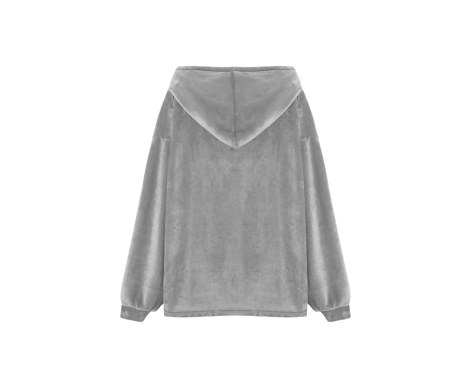 Foto 5 pulgar | Sudadera Cobija Infantil Unitalla, Térmica Con Capucha Con Borrega Y Mangas Y Bolsillo Gris Bluelander
