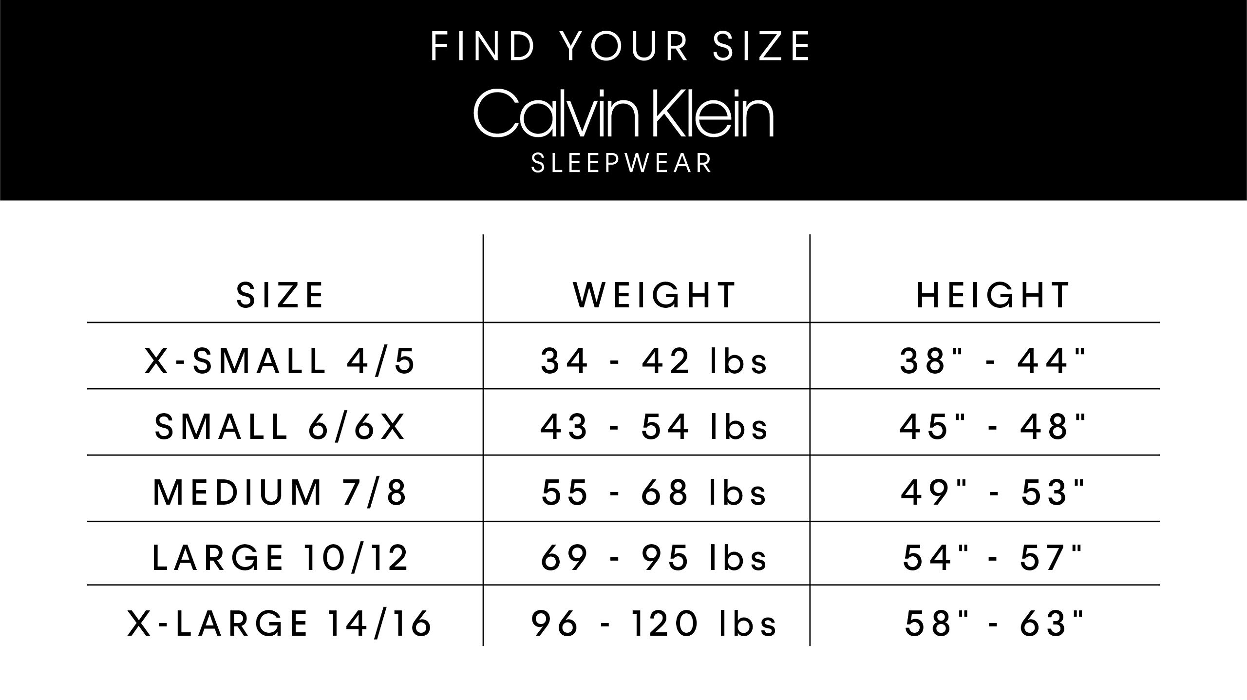 Foto 4 pulgar | Pijama Calvin Klein Micropantalones Supersuaves Cepillados Para Niños, X2 - Venta Internacional.