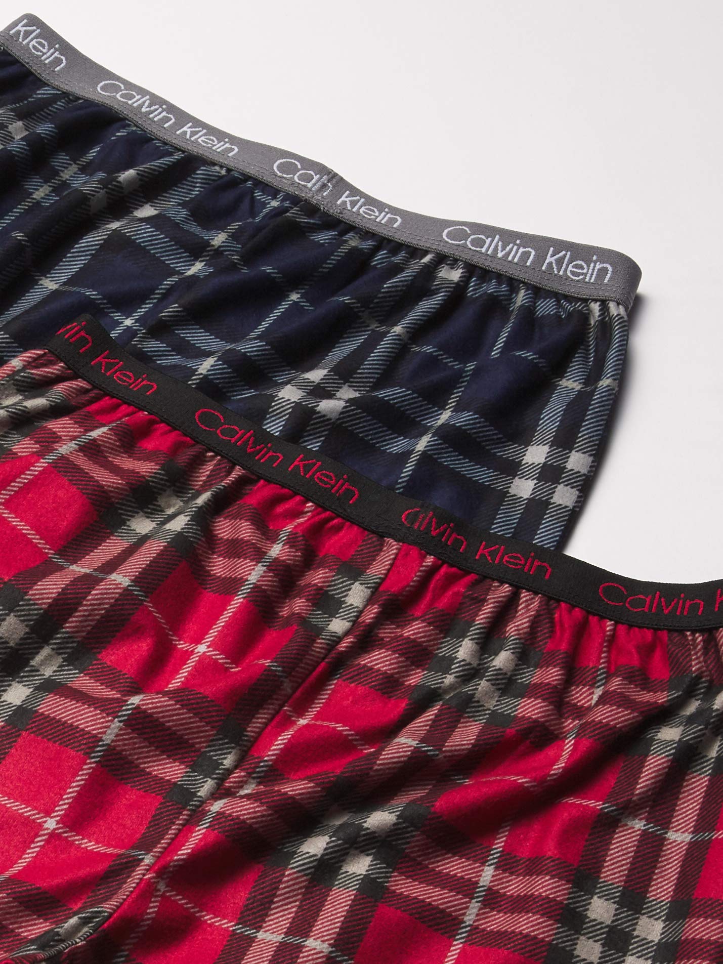 Foto 3 pulgar | Pantalones de Pijama Calvin Klein Supersuaves Rojo y Azul Marino 2 piezas para Niños - Venta Internacional