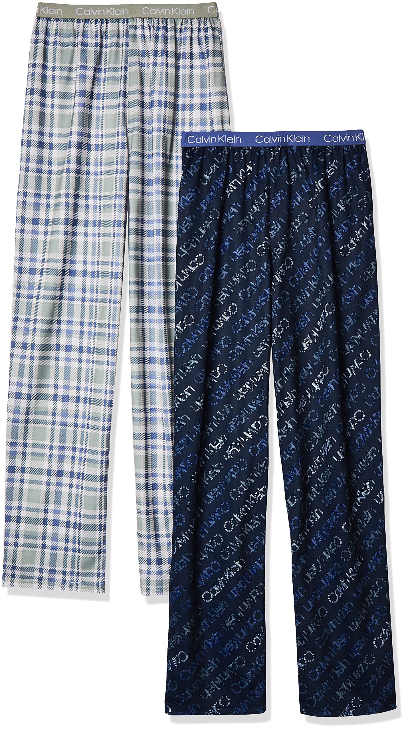 Foto 2 pulgar | Pantalones De Pijama Calvin Klein Para Niños, Supersuaves, Paquete De 2 Unidades, Tamaño Grande - Venta Internacional.