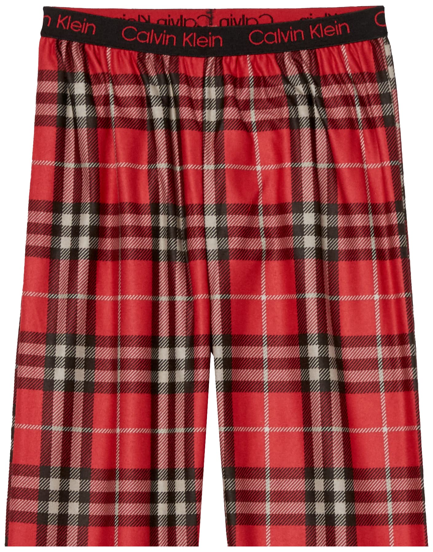 Foto 4 pulgar | Pantalón de Pijama para Dormir Calvin Klein Supersuave Escoceses para Niños - Venta Internacional