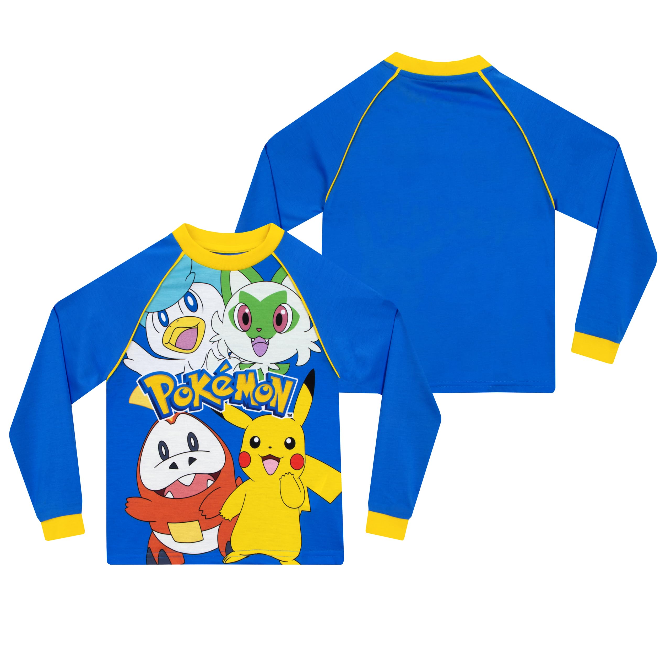 Foto 6 pulgar | Pijama Infantil Pokémon de Algodón Azul - Venta Internacional