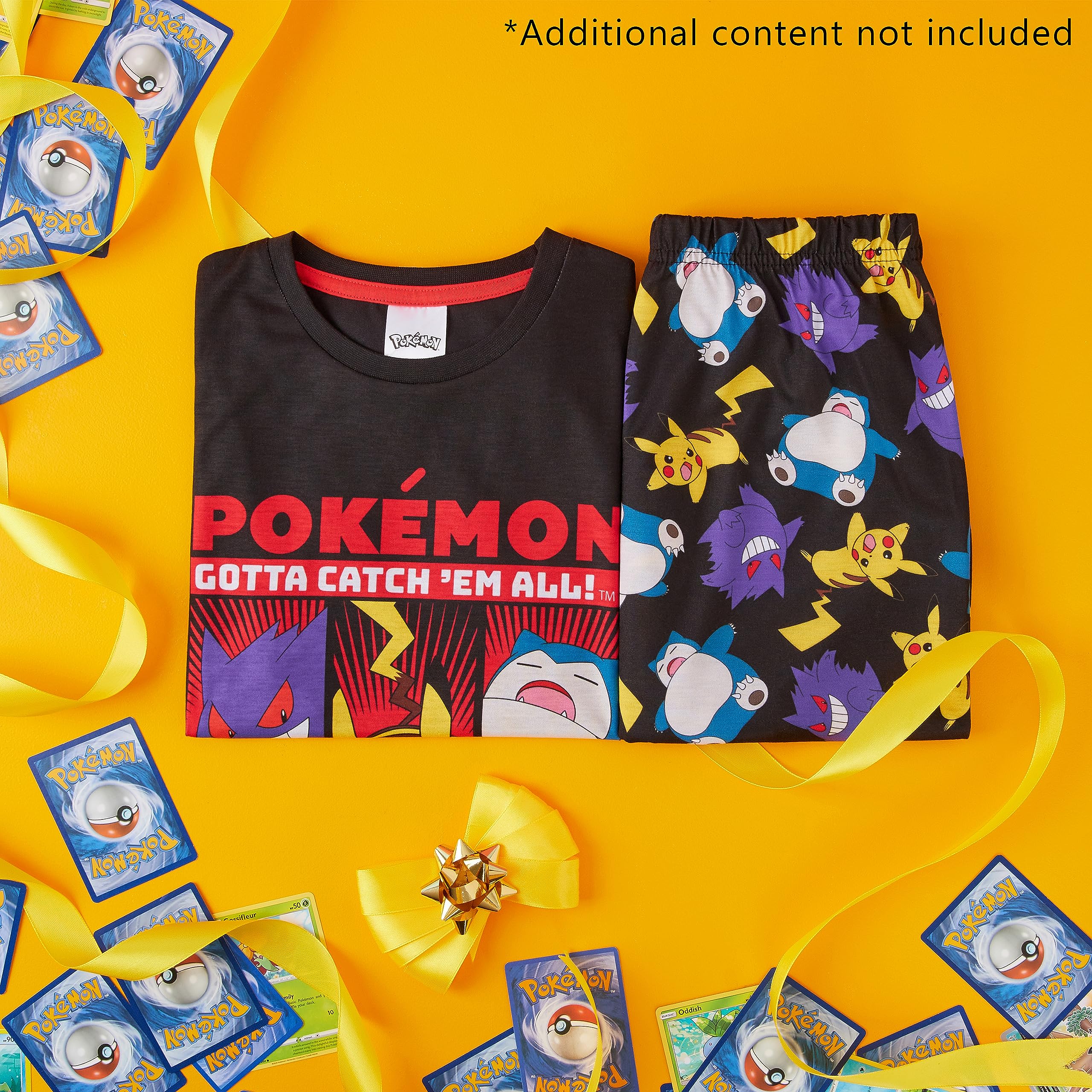 Foto 3 pulgar | Conjunto De Pijama Pokémon Para Niños, Ropa De Salón, Pantalones Largos - Venta Internacional.