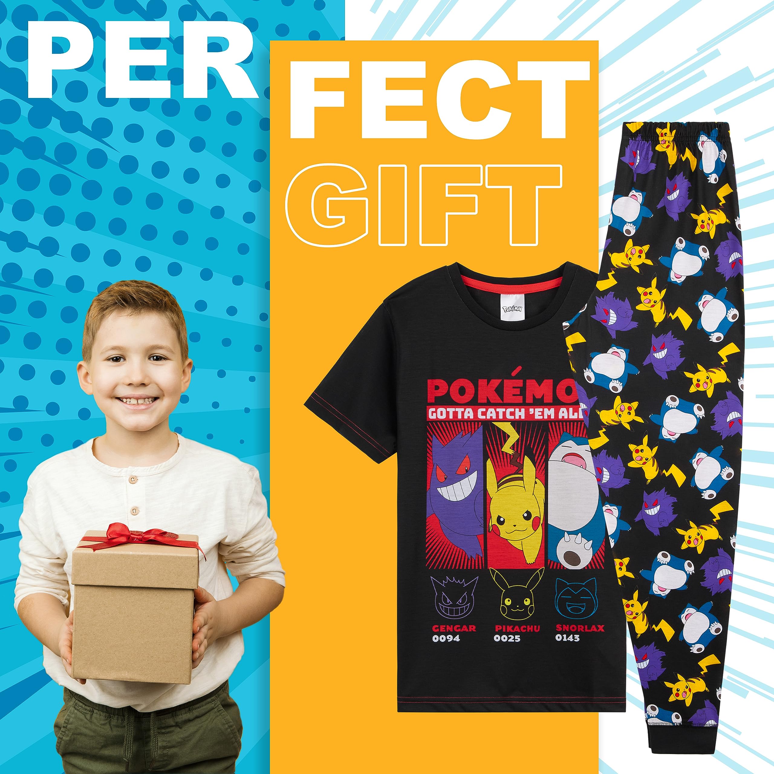 Foto 4 pulgar | Conjunto De Pijama Pokémon Para Niños, Ropa De Salón, Pantalones Largos - Venta Internacional.