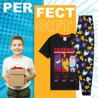 Foto 3 | Conjunto De Pijama Pokémon Para Niños, Ropa De Salón, Pantalones Largos - Venta Internacional.