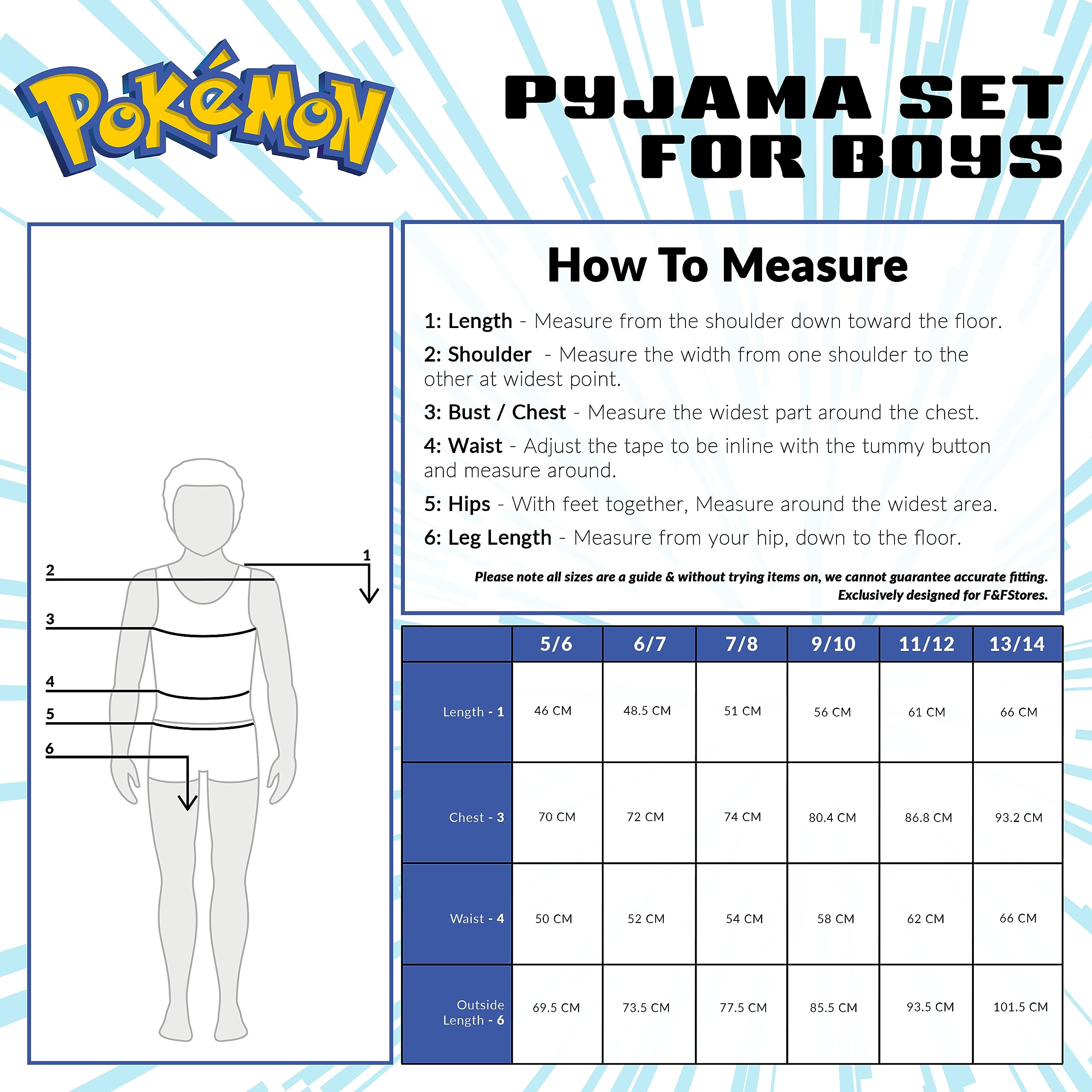 Foto 7 pulgar | Conjunto De Pijama Pokémon Para Niños, Ropa De Salón, Pantalones Largos - Venta Internacional.