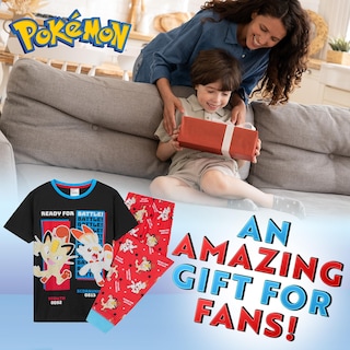 Foto 2 | Conjunto De Pijama Pokémon Boys Lounge Wear, Camiseta Y Pantalones Largos Para Niños De 13 A 14 Años - Venta Inter