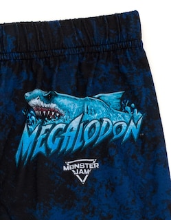 Foto 6 | Conjunto De Pijama Monster Jam Megalodon Para Niños Pequeños, Teñido Con Efecto Anudado, 4 Años - Venta Internacional.