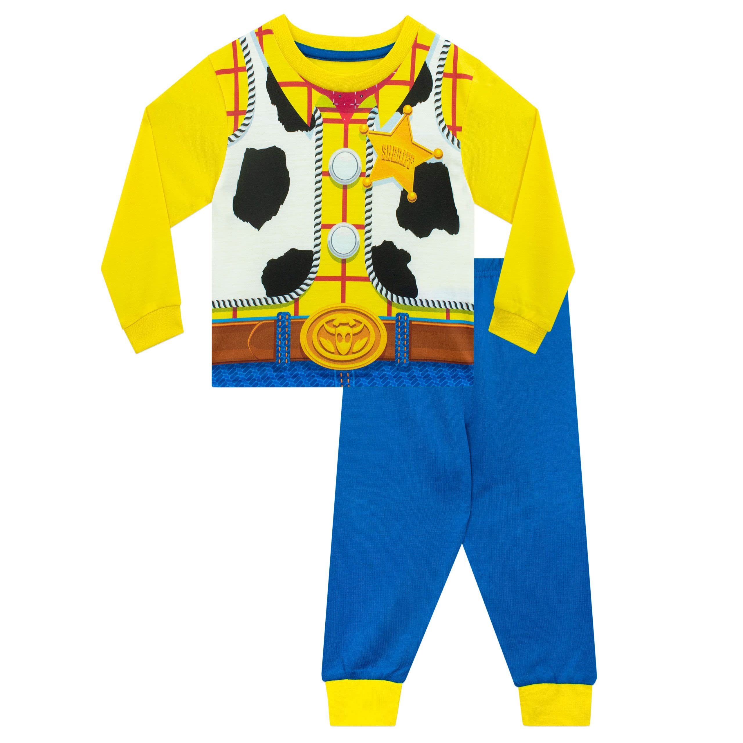 Foto 3 pulgar | Pijama Disney Toy Story, Paquete De 2 Unidades Para Niños, 3t, Woody Buzz Lightyear - Venta Internacional.