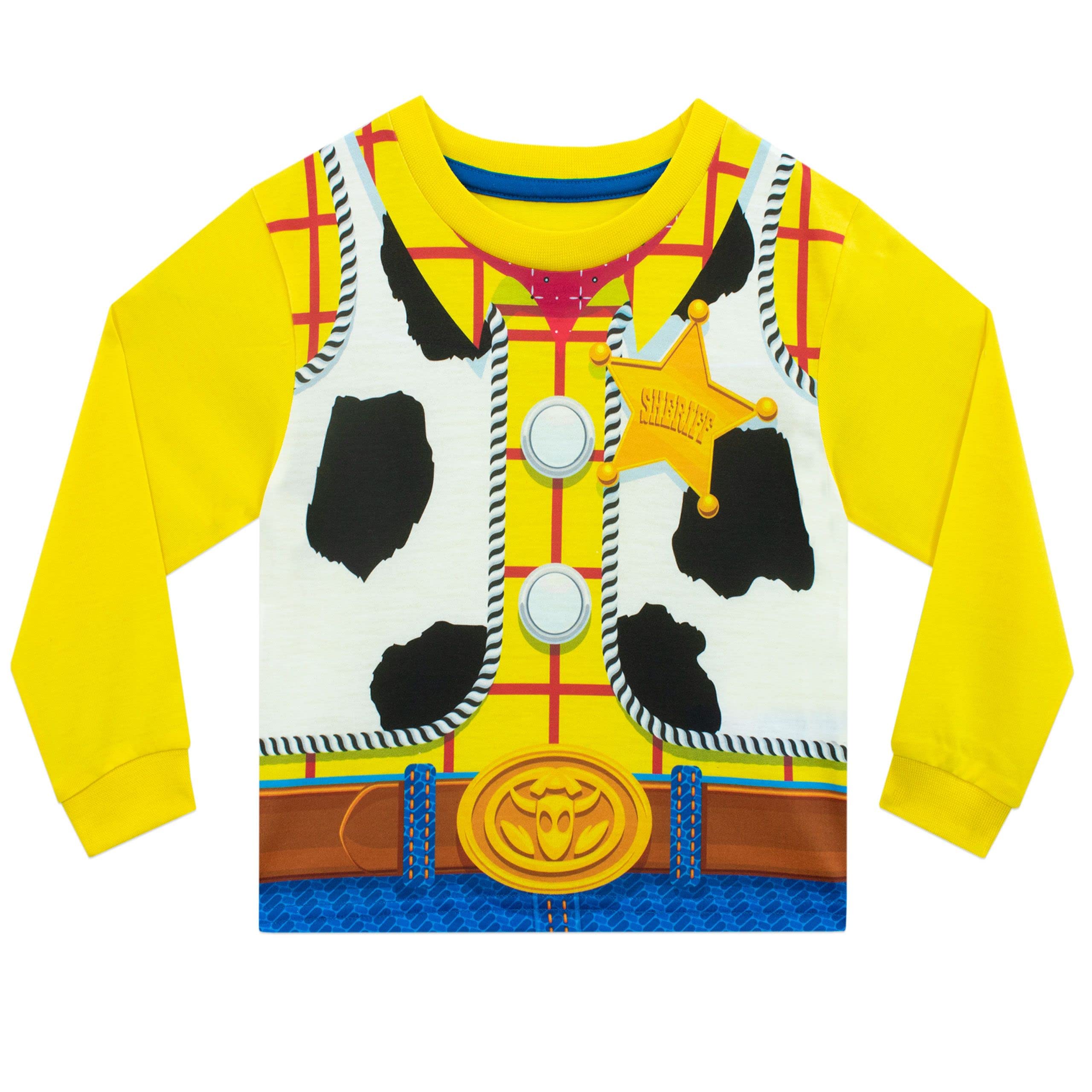 Foto 4 pulgar | Pijama Disney Toy Story, Paquete De 2 Unidades Para Niños, 3t, Woody Buzz Lightyear - Venta Internacional.