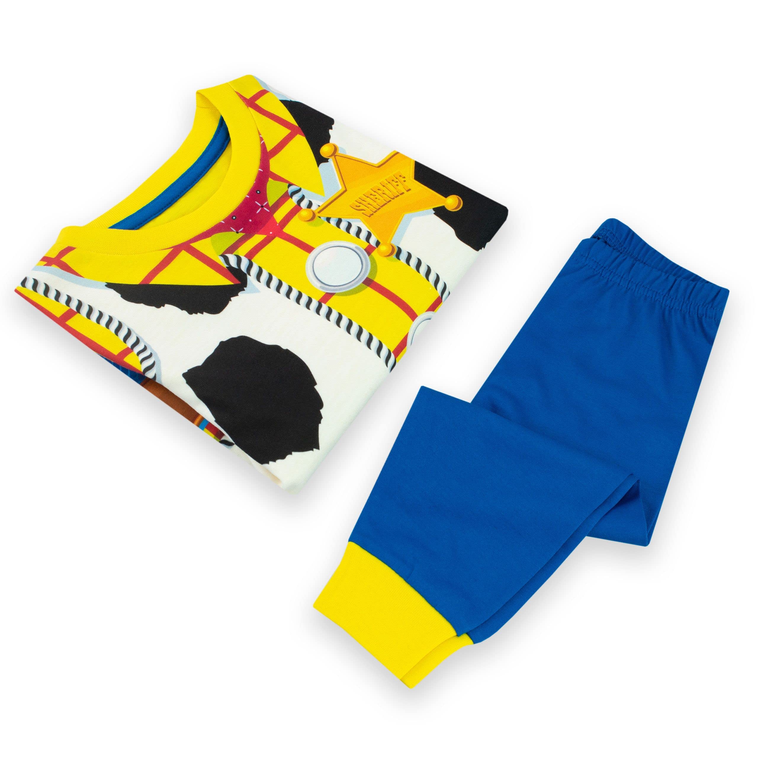 Foto 5 pulgar | Pijama Disney Toy Story, Paquete De 2 Unidades Para Niños, 3t, Woody Buzz Lightyear - Venta Internacional.